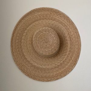 Lack of Color Ultra Wide Brim Palma Boater straw hat, size L/XL
